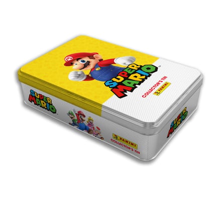 Panini Super Mario 2 Slim Tin Box Trading cards