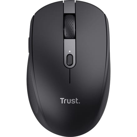 Trust OZAA COMPACT Muis Radiografisch Optisch Zwart 6 Toetsen 3200 dpi Geïntegreerd scrollwiel