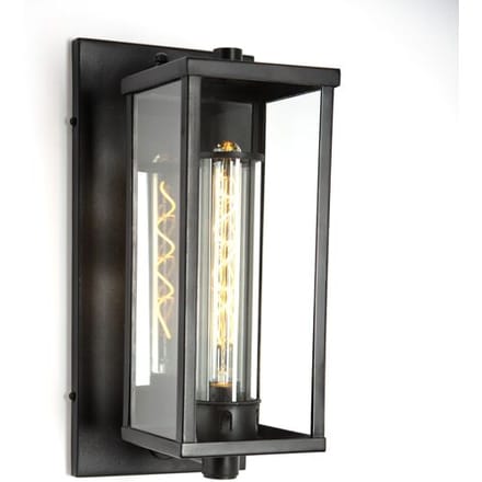 KS Verlichting Bristol Muurlamp Antiek Zwart