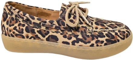 Gabor 83.342.32 Veterschoenen Beige Panterprint Leer Dames - Beige Panterprint - 39