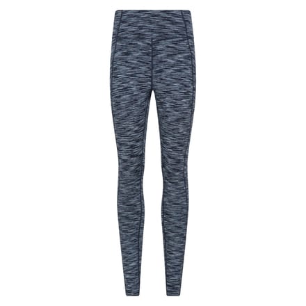 Mountain Warehouse Dames/Dames Breathe & Balance Legging met hoge taille (Donkerblauw)