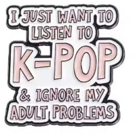 Pin Broche - enamel pin - kledingspeld - Kpop & ignore