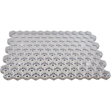 Toolstation Gras-grindrooster Wit 65x91,2x3,4cm