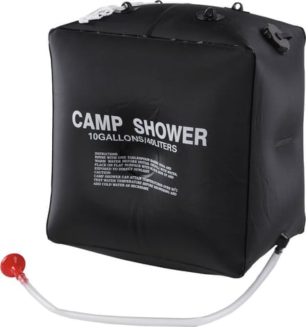 MFH Camp Shower - Zonnedouche - zwart - 40 liter