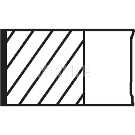 Zuigerveren set MAHLE 008 56 N0