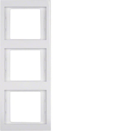 Hager Berker K.1 Afdekraam Schakelmateriaal - 13337009 - E2FMQ