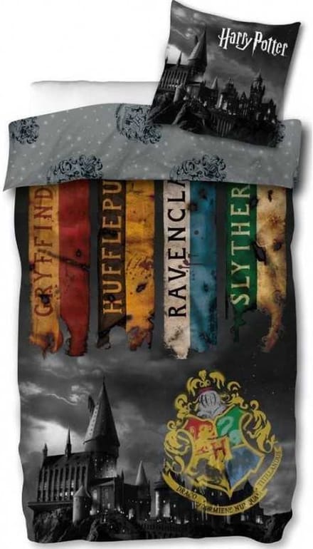 Harry Potter - Dekbedovertrek - 140x200Cm - Eenpersoons – Katoen
