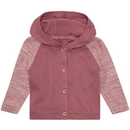 LUPILU Gebreid baby vest (Roze, 62-68)