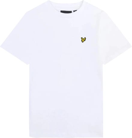 Lyle & Scott Jongens Katoenen T-shirt - Wit