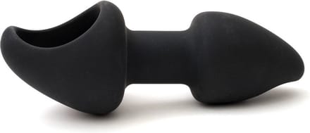 665 Leather - Siliconen Funnel Plug - Holle Buttplug