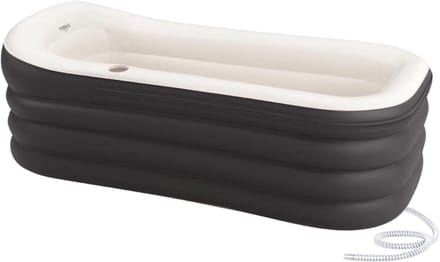 SCH® Inklapbaar Bad - Bad - Zwart - 152cm x 80cm x 52cm