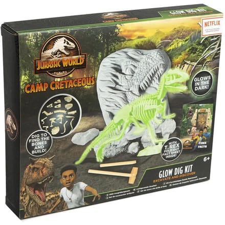 Bordspellen Universal Studios Jurassic World Camp Cretaceaous excavation