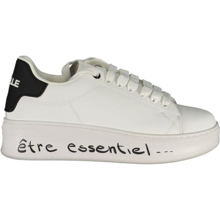 Gaelle Paris Bianco Polyurethaan Dames Sneakers