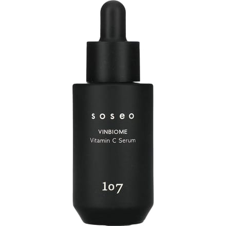 107 Beauty, Soseo Vinbiome, Vitamin C Serum, 30ml (1fl oz) black