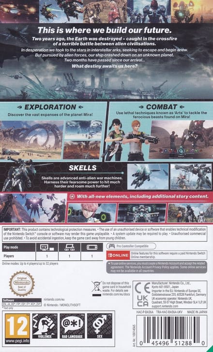Xenoblade Chronicles X: Definitive Edition - Nintendo Switch - RPG