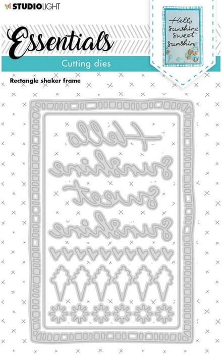 Studio Light Essentials Snijmal Rectangle Shaker Frame