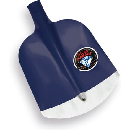 Schepbats ATLAS DIAMANT, gehard, blauw en GEPOLIJST ¾