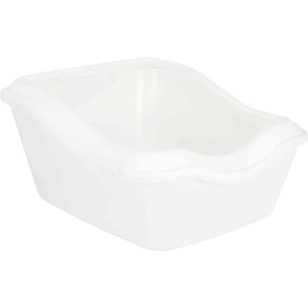 Trixie Kattenbak Cleany Cat Met Rand Wit - 54X45X29 CM