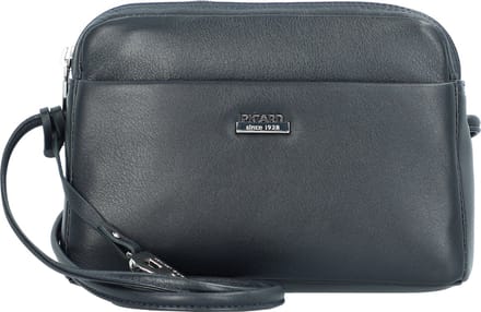 PICARD Leren Schoudertas Handtas Really Hand Bag Ozean Blauw