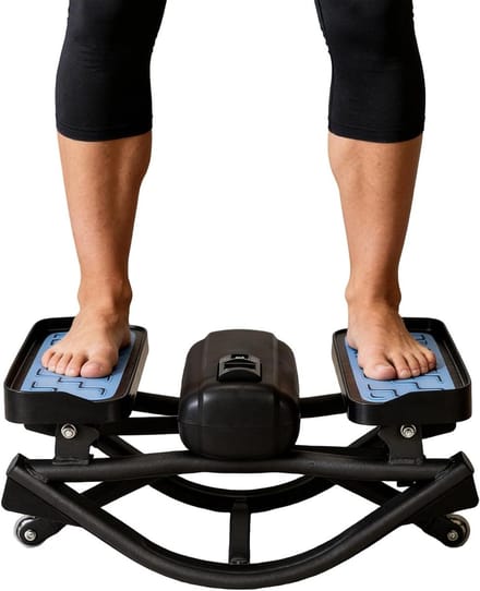 Oefen Machine - Been Trainer - Thuis Fitness - Stille Beweging - Compact Ontwerp - Zwart