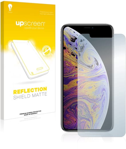upscreen - Screenprotector voor Apple iPhone Xs Max / 11 Pro Max - Folie Beschermfolie anti glare matte