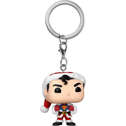 Sleutelhanger Funko Pocket Pop Dc Comics Holiday Superman Exclusive