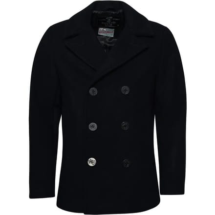 Superdry - The Merchant Store Wollen Pea Coat - Heren - Jassen