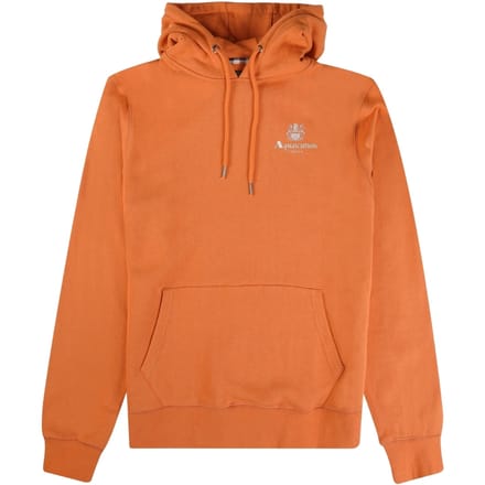 Aquascutum Active Hoodie Met Klein Logo In Roestbruin