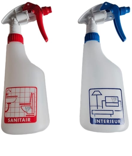 schoonmaaksprayer-spray flacon- interieur en sanitaire sprayflacon met trigger