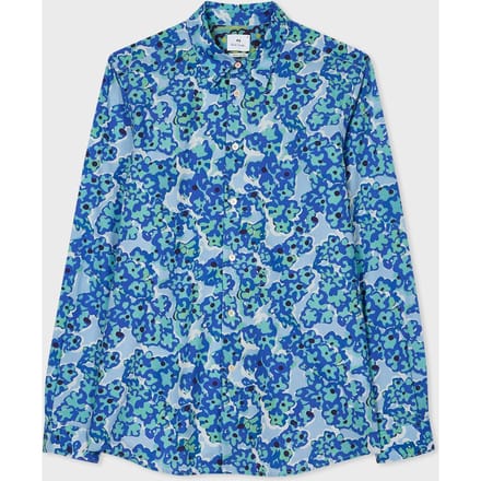 Paul Smith Ls Regular Fit Shirt Blue Größe: S | Casual hemden Outlet | Herren | Blau