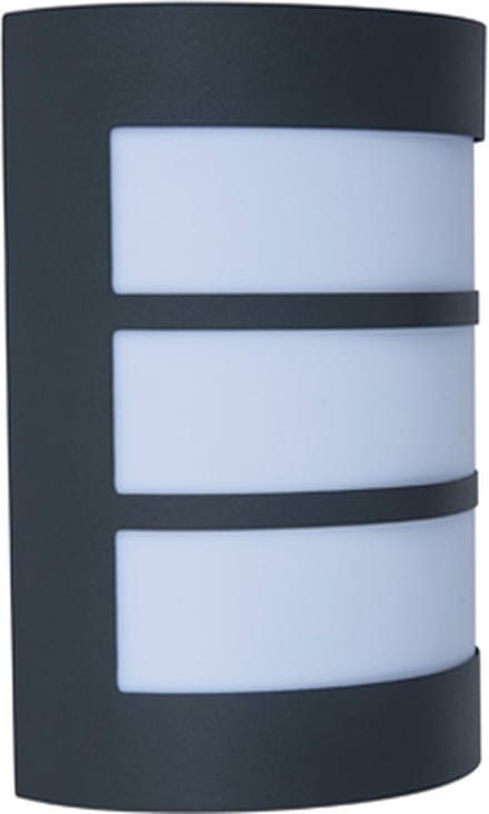 LUTEC - Nila wandlamp voor buiten - E27 - Donkergrijs