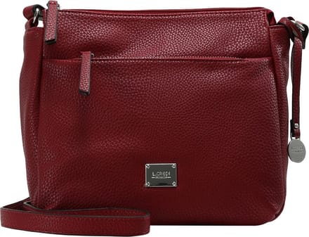 L.CREDI Schoudertas Budapest Crossbody Bag Red Rood