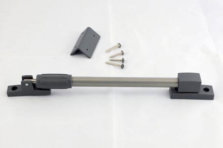 DX - Teleuitzetter binnen- en buitendraaiend 50 cm zilver