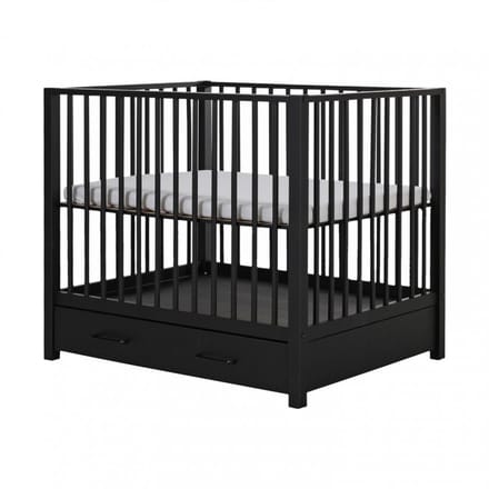 Europe Baby Robin II Box Met Lade Mat Zwart