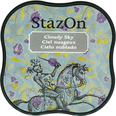 Stempelkussen midi cloudy sky - Stazon Tsukineko