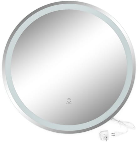 Vicco Lumos Badkamerspiegel – 70 cm met aanraakschakelaar Wit