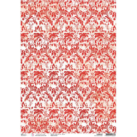 Motief strozijde "Paris Je t'aime - Elegant Red"