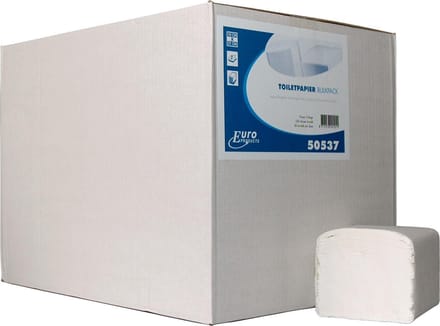 Euro Products | Toiletpapier | 2-laags wit | Bulkpack | 36 x 250 vel