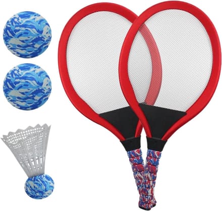 Kinder Rackets - Sport Set - Buiten Spelen - Interactieve Uitrusting - 54x28.75 cm - Multicolor