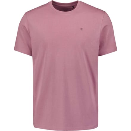 No Excess T-shirt crewneck solid basic mauve