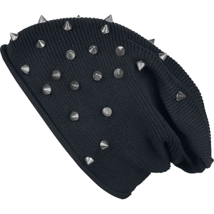 Black Premium by EMP Zwarte muts met klinknagels - Unisex - Standard