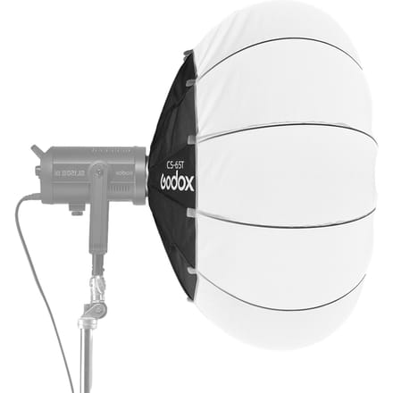 Godox CS-85T 85cm/33,4in Quick Release Lantern Softbox Professionele opvouwbare softbox met standaard 50cm zwart