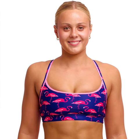 Funkita Fks026 Sportbeha Met Medium Impact Blauw S Vrouw