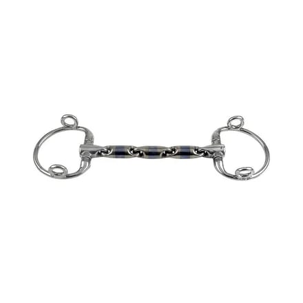 Hefbit voor paarden Trust Sweet Iron Eggbutt Gag Waterford 16