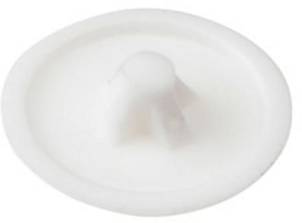 Afdekkapje wit voor PZ-2 kruiskop – Ø12 mm – 10 stuks – afdekdop – dop – afdek - PZ2