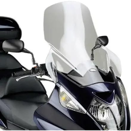 Kleurloze zeepbel Givi Honda silver wing