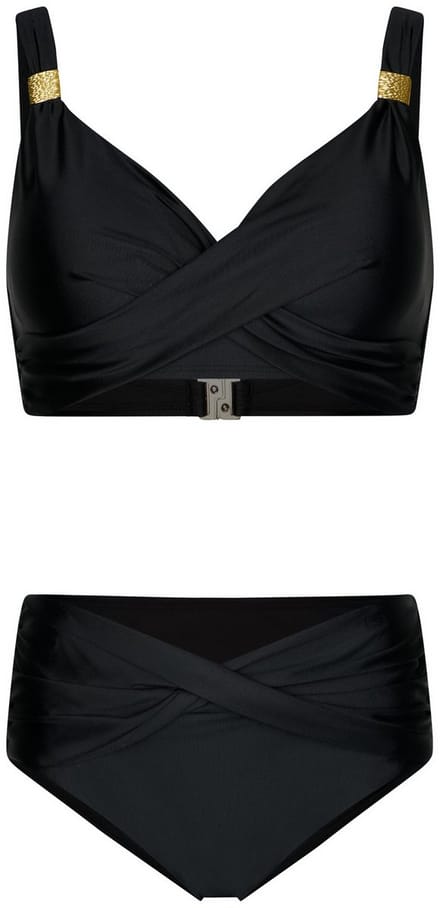 Pastunette - Bikini - Glow - Zwart - Maat 40