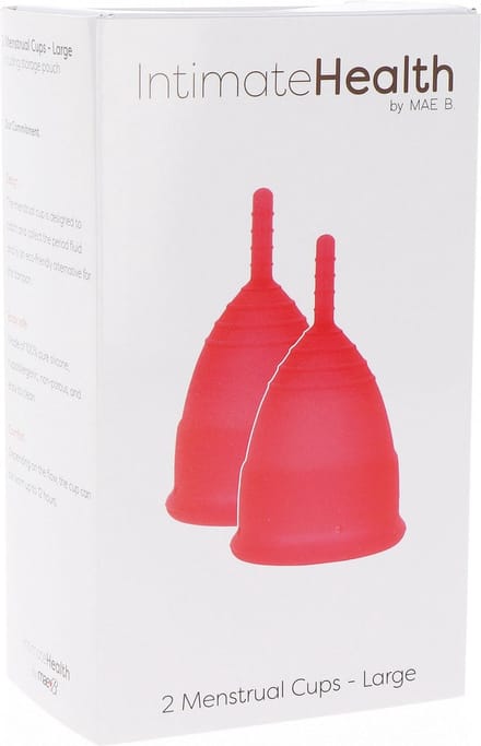 Mae B - Menstrual Cups Size L - Bodycare and hygiene Tampons Rood L
