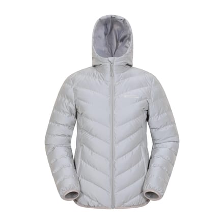 Mountain Warehouse Dames/dames Seasons Reflecterende Gewatteerde Jas (Grijs)