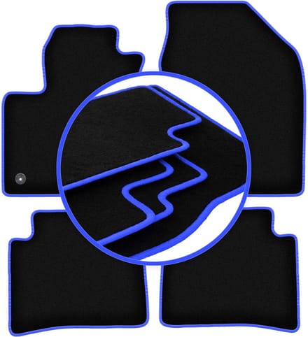 CARLUX-BLUE automatten voor: Toyota Prius IV hatchback (2017-)